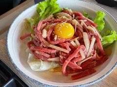 生拌牛肉-郑阿姨的家·이모네·韩料&烤肉(武川路店)