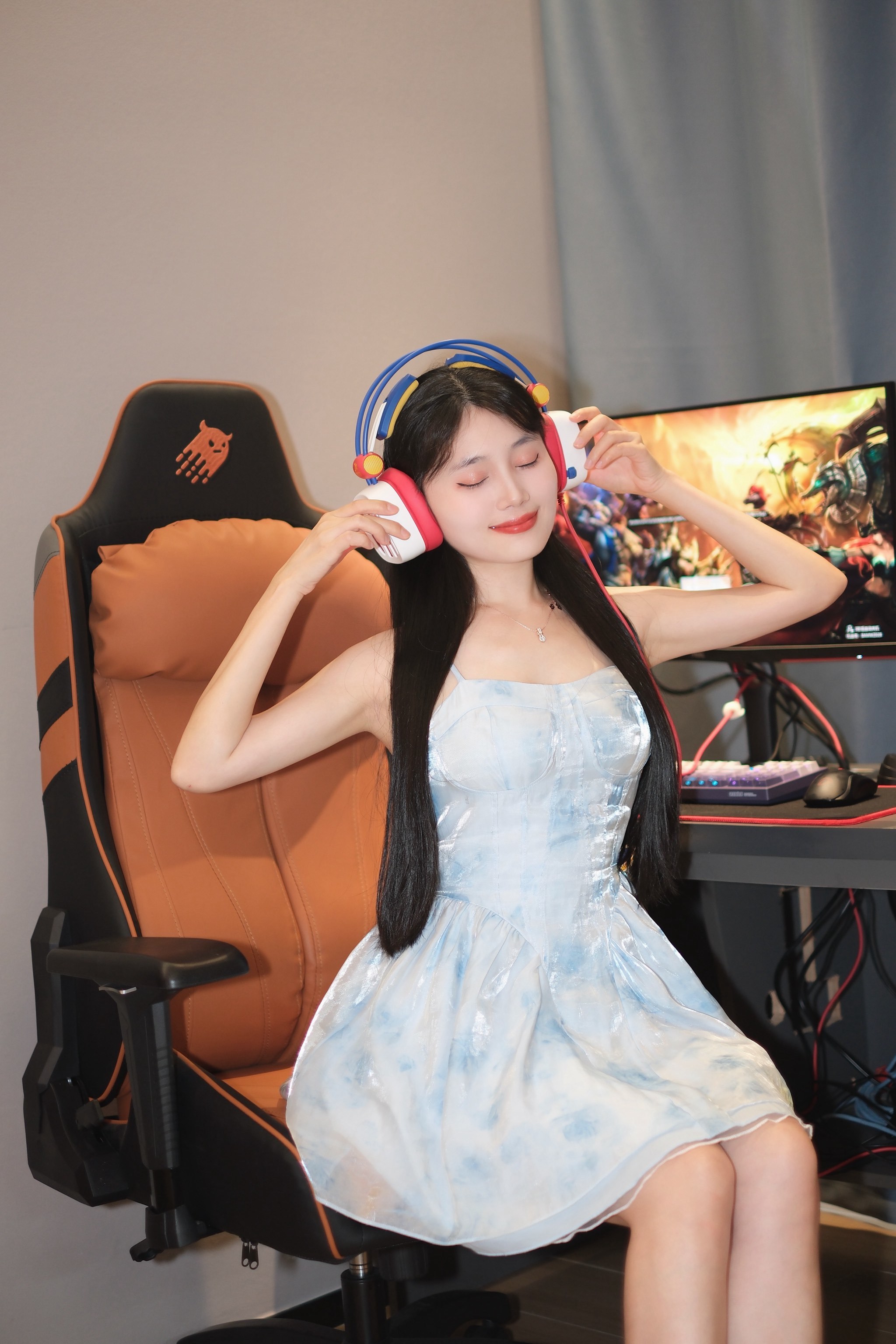 和姐妹的电竞酒店小聚,松弛感max💖