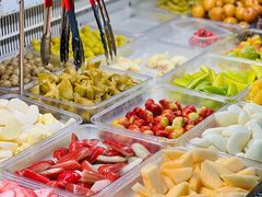 自助取餐区-老炳·七丛松甘草水果