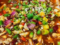 生爆脆肠-盐与味葱葱鲫鱼•自贡菜江湖菜(春熙店)