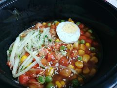 小龙虾葱油面-汤去三面