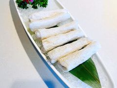 竹荪抱虾滑-海底捞火锅(上元大街店)