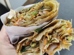 鸡蛋菜煎饼-舞素卷菜煎饼.糁汤(万达金街店)
