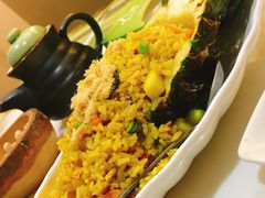 -院子君亭亚洲厨房花园餐厅