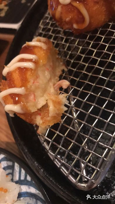 鹿岛日式料理(嘉善施家南路店)奶香芝士蟹肉可乐饼图片