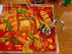 鱼饼火山炒年糕-包装马车·韩国料理·포장마차