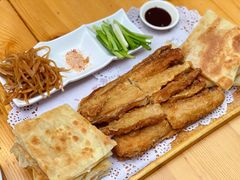烙饼卷带鱼-闻道食府烙饼卷带鱼(原车耳营店原大觉寺店)