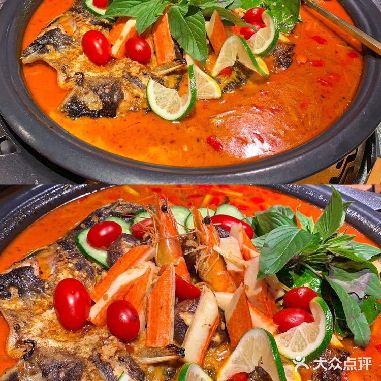 广州探店｜宝藏泰式冬阴功味烤鱼14种料‼️太好吃！