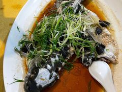 榄角蒸白鲫-烧鹅妹饭店