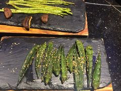 烤秋葵-冰城小镇音乐串吧·聚会餐厅(百子湾店)