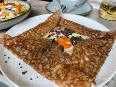 鸡蛋蘑菇熏肉荞麦可丽饼-RAC BAR(安福路店)