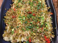 肉沫茄子-陈员外正宗夹江烧烤(广福路店)