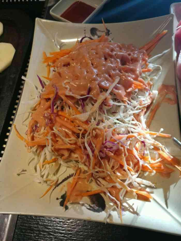 豚可来韩国竹烤肉-"永泰城附近的韩式石板烤肉,门脸不大.自创.