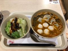 墨鱼丸拼云吞酸辣米线-南记粉面(銅鑼灣中心店)