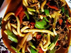 爆炒牛犊肉-清真·伊清阁餐厅
