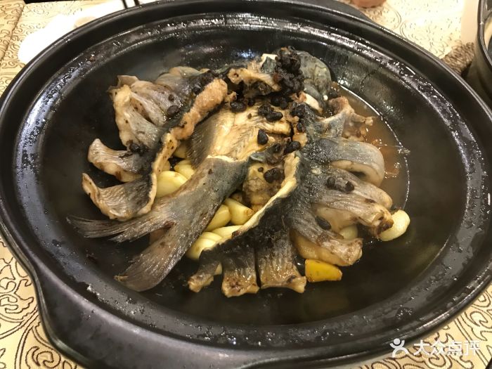 桂林粥城漓江菜(杉湖店)旱蒸漓江剑骨鱼图片 - 第3张