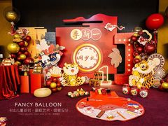 -卡比儿童蛋糕·心意定制·低脂零卡糖动物奶油FancyBALLOON(滨海店)