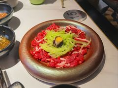 碧玉丝鲜拌牛上脑-重八牛府之小有名气(大望路店)