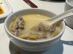 竹荪猪肚鸡锅底-煲王粤菜餐厅(中侨中心店)