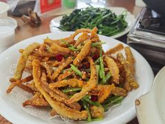 干煸藕丝-阿木怪味牛骨头