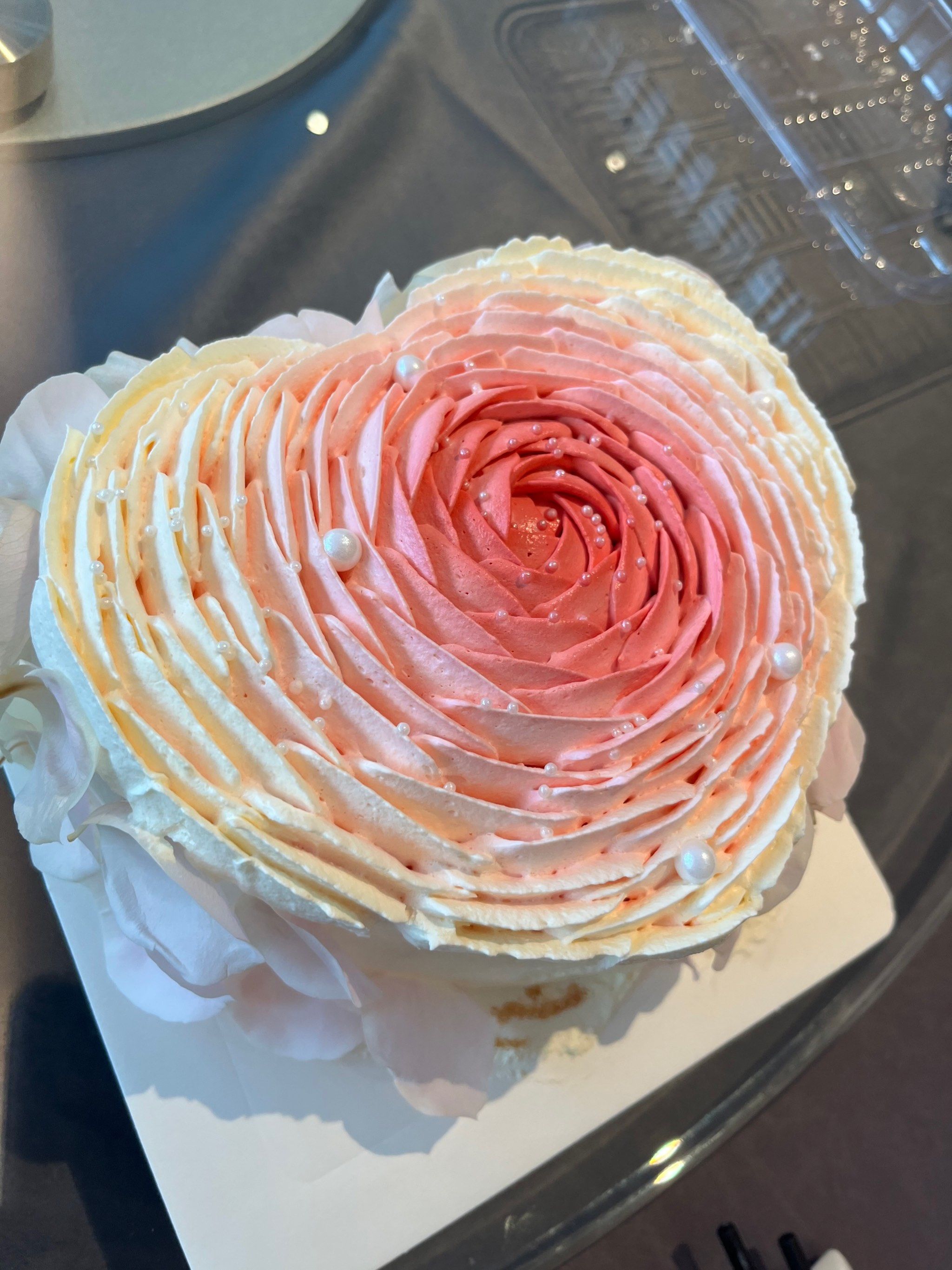 🌹好吃不腻的玫瑰蛋糕🍰