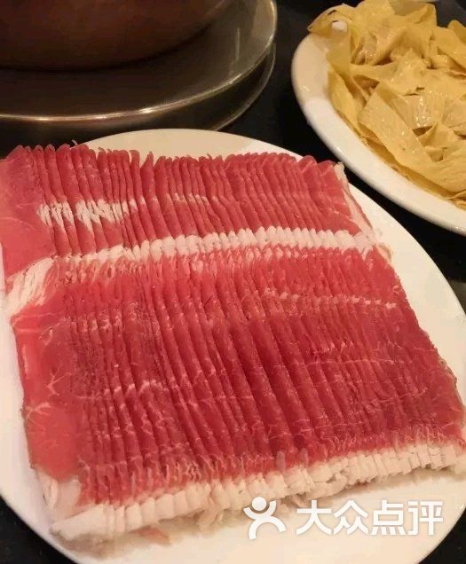 北京东来顺饭庄手切鲜羊肉图片-北京老北京火锅-大众点评网