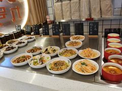 自助取餐区-七食九号食堂(东丽空港店)