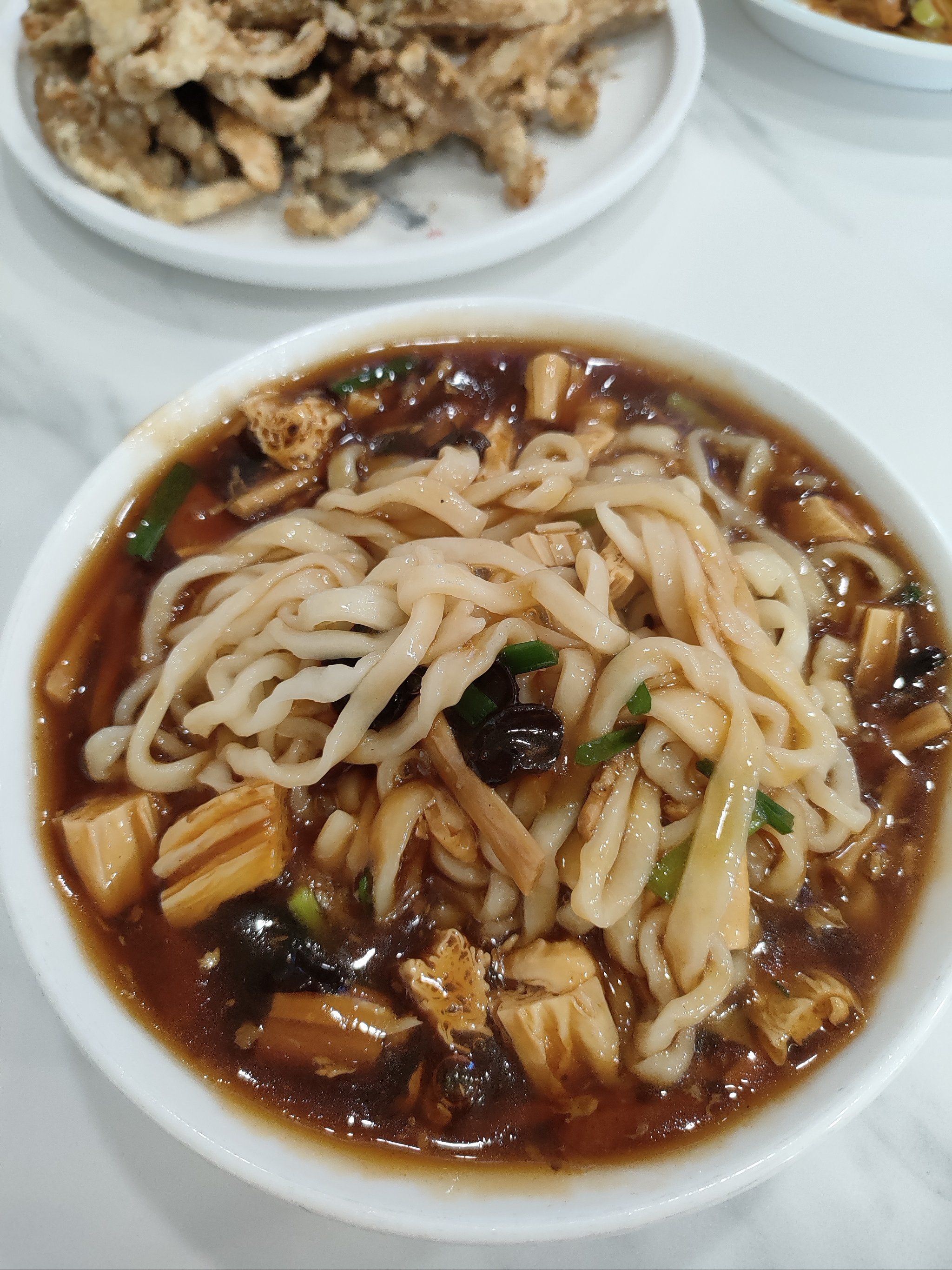 天冷来碗打卤面吧