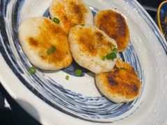 手法墨鱼饼-大成铁板烧•板前(复古餐厅石老人店)