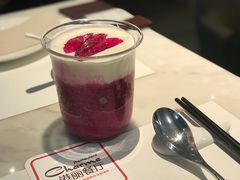 火龙果奶酪杯-港丽餐厅(高德置地店)