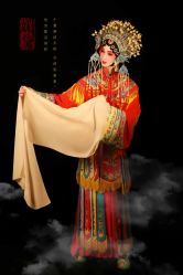 -后宫·古装汉服京剧儿童亲子全家福摄影