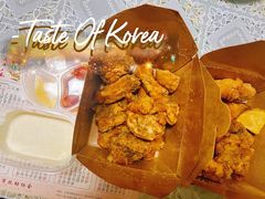 甜酸奶炸鸡翅-富乐满韩国正宗炸鸡韩国料理(虹泉路店)