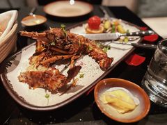 香焗龙虾配自制黑松露酱-上海苏宁宝丽嘉酒店·Cafe Bellagio西餐厅