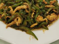 青椒肉丝-怡园饭店-餐厅(四望亭店)
