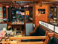 大堂-明洞阿姨·韩式酱蟹烤肉·创意料理(三元桥店)