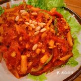 红红红火火的卖相 味道有点雷…[擦汗]