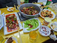 -炕锅羊肉土火锅面片大王