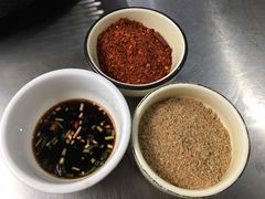 秘制蘸碟-陈小肠自助火盆烧烤(海门渔村美食街店)