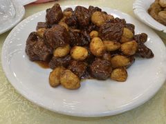 蒜子牛肉粒-奥华餐厅·老张记(台基厂店)