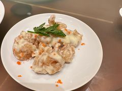 鱼子酱珊瑚芥末虾球-杭州JW万豪酒店-万豪中餐厅