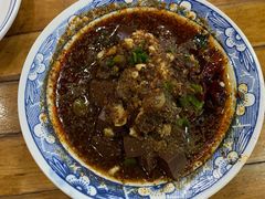 辣子蒜羊血-三羊居食府(文艺路店)