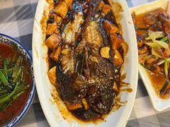 红烧豆腐烩黄鱼-玲珑餐厅(陕西南路店)