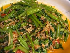 酸笋炒空心菜-浩海火烧云傣家菜(京广店)