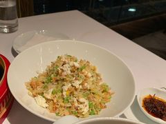 咸肉茼蒿蛋白炒饭-悦轩中餐厅·高空江景·杭州柏悦酒店