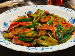 青蒜杭椒炒猪肝-锦荟JINHUI·浙江小馆(上海荟聚店)