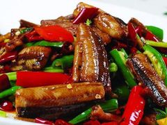 红烧鳝鱼段-微山湖湖畔好客居鱼馆渔家菜(微山湖风景区店)