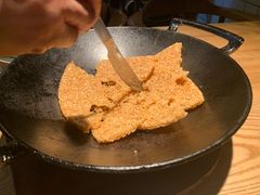 一个锅巴和时蔬-薇酌饮·陕西菜(南门外店)