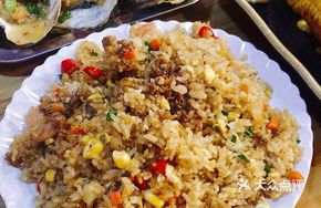 Shrimp and Meat Sauce Fried Rice