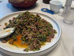 雪菜牛肉丝-食光慢宴·安吉土菜馆