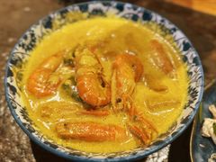 黄咖喱大虾-上楼私房菜(院士路店)